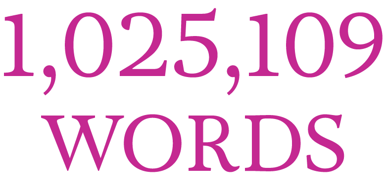 How many words are there in the English language?