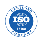 ISO Logo: ISO 1700 Certified Company