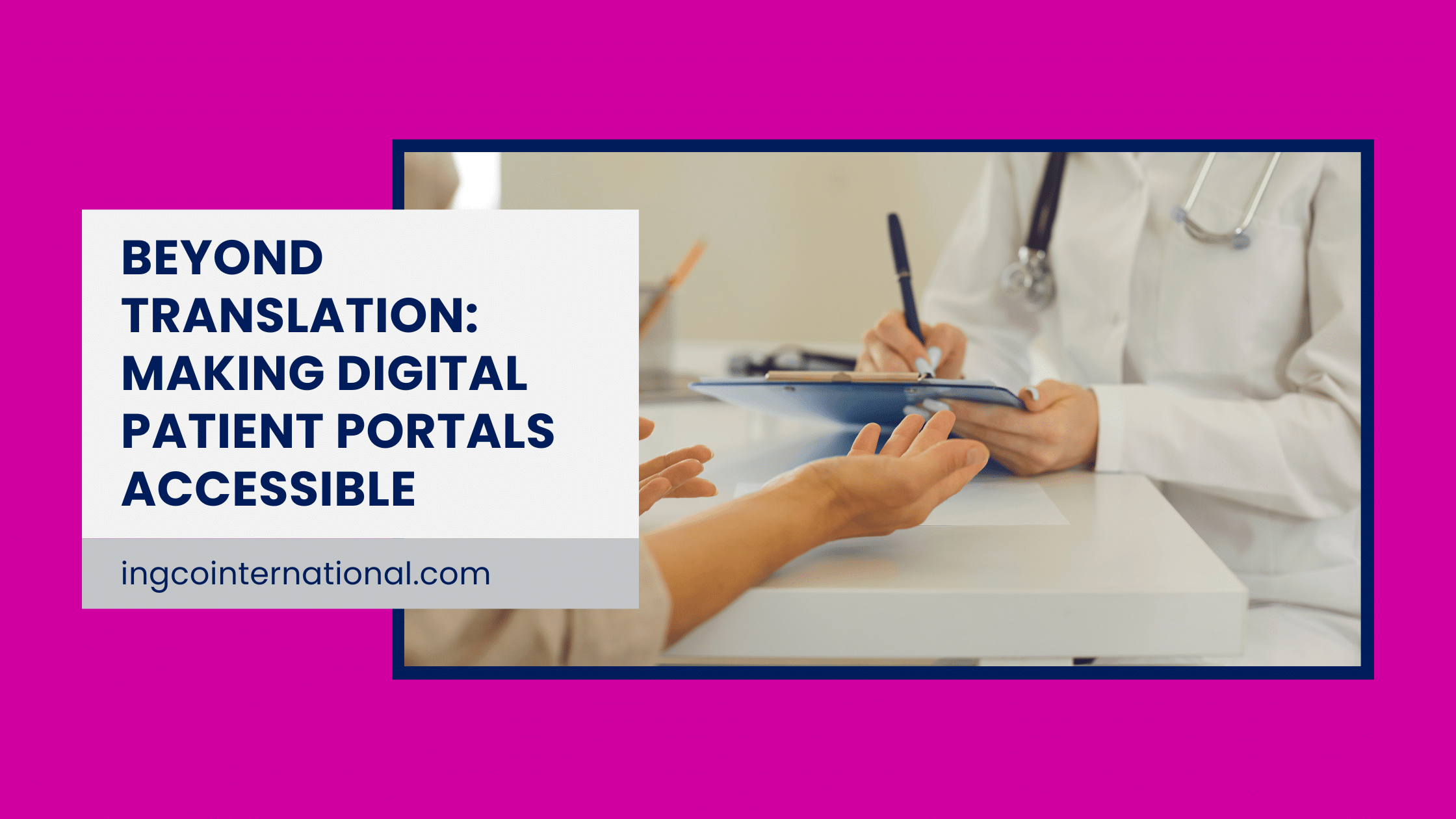 Beyond Translation: Making Digital Patient Portals Accessible